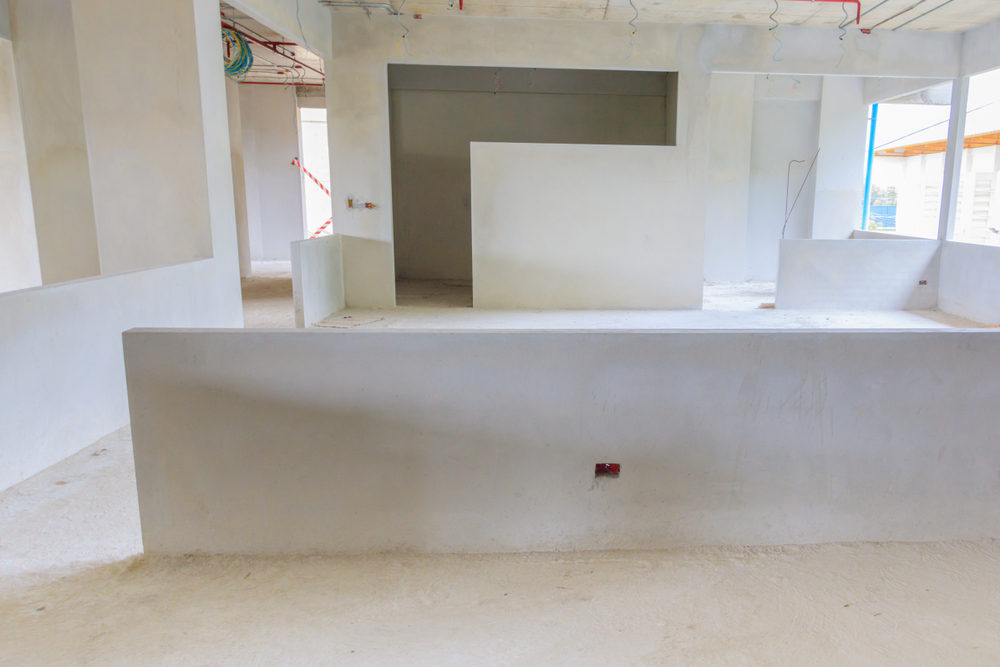 Apartment having renovations